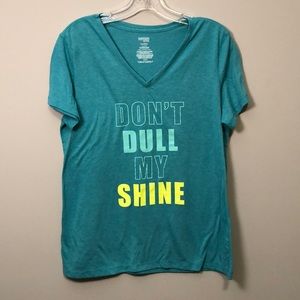 “Don’t Dull My Shine”graphic tee
